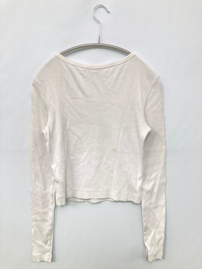 DIESEL/ディーゼル/Tシャツ/カットソー/トップス/ホワイト/S