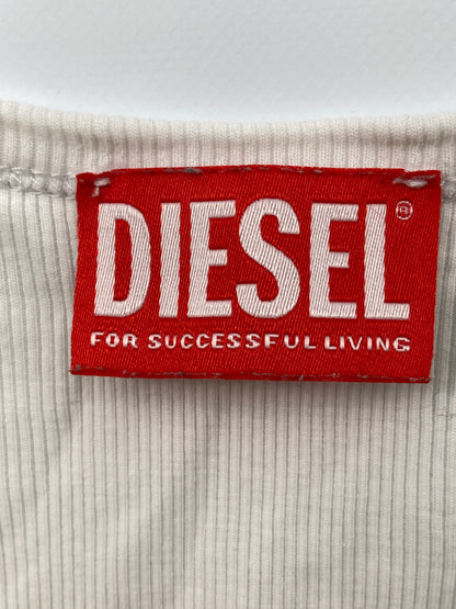 DIESEL/ディーゼル/Tシャツ/カットソー/トップス/ホワイト/S