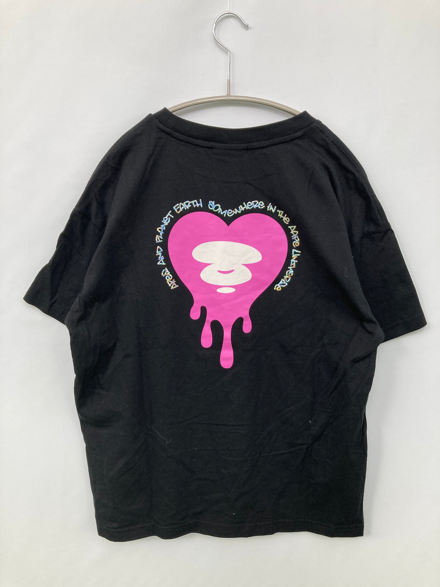Aape/エイプ/Tシャツ/カットソー/トップス/ブラック/XS