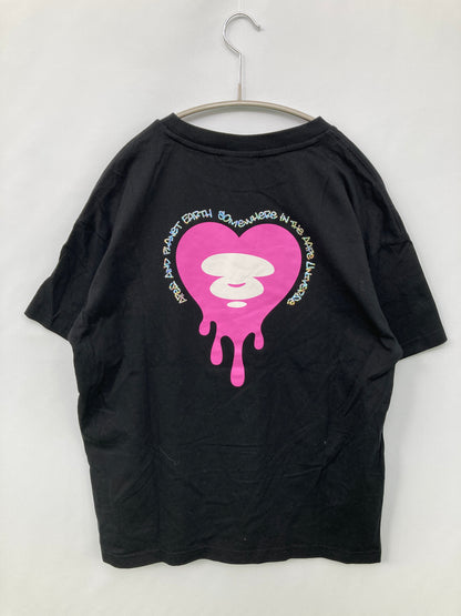 Aape/エイプ/Tシャツ/カットソー/トップス/ブラック/XS