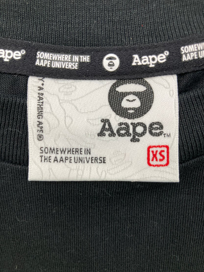 Aape/エイプ/Tシャツ/カットソー/トップス/ブラック/XS