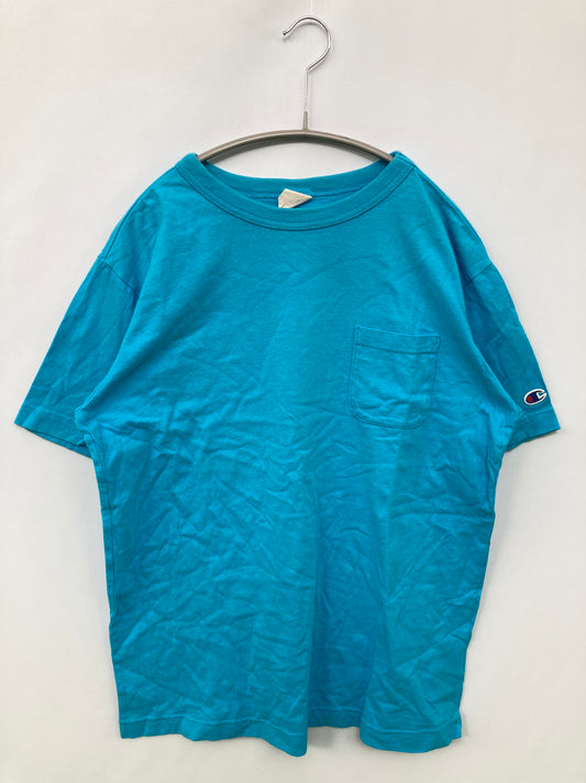 champion/チャンピオン/Tシャツ/カットソー/トップス/スカイブルー