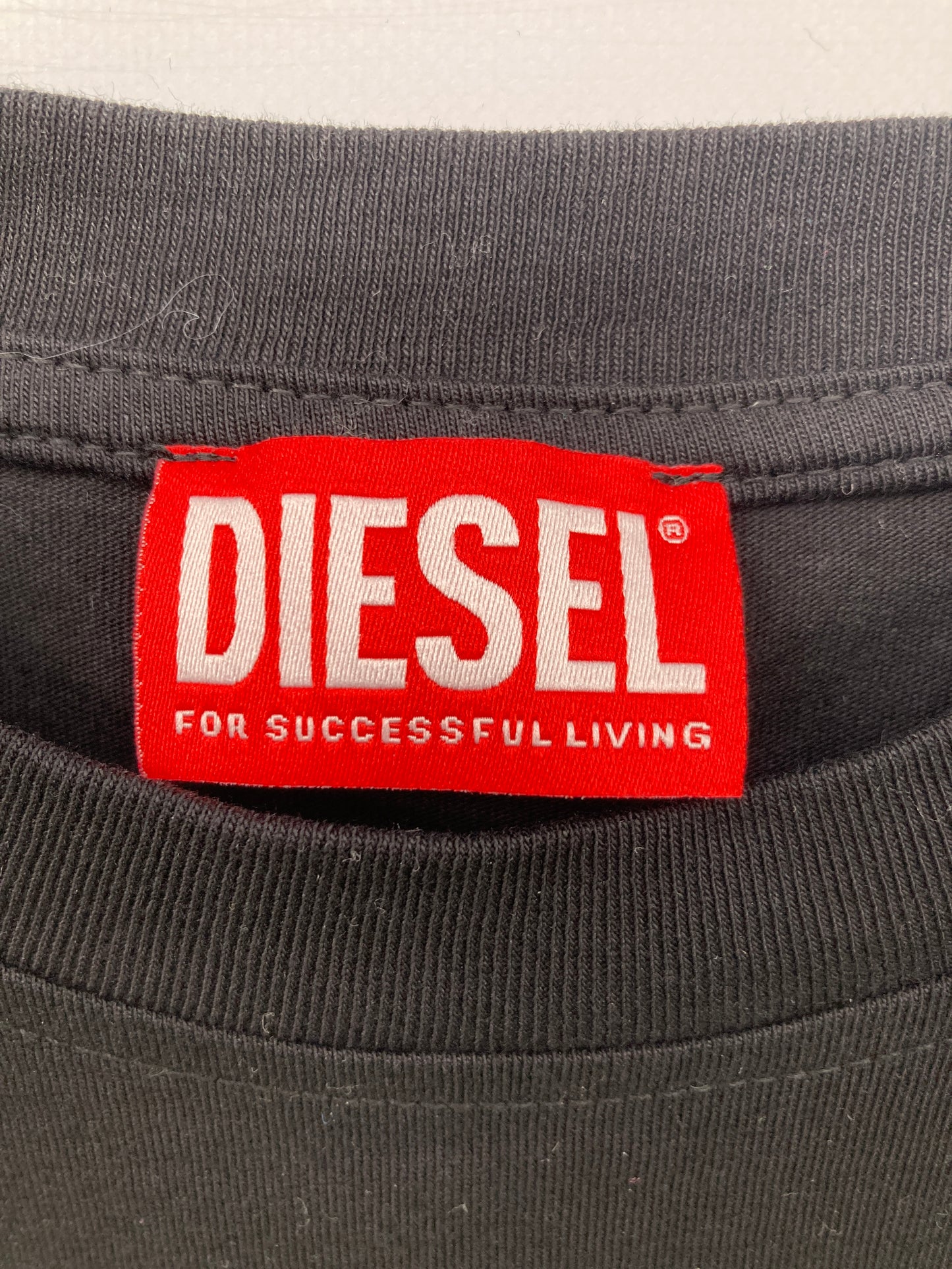 DIESEL/ディーゼル/Tシャツ/カットソー/トップス/ブラック/S