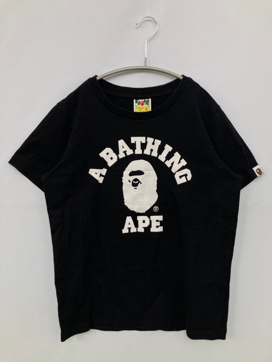 BAPE/ベイプ/Tシャツ/カットソー/トップス/ブラック/XS