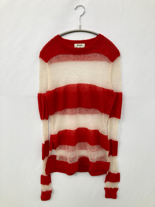 Acne Studios/アクネストゥディオズ/ニット/セーター/トップス/レッド/XXS