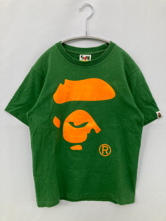 BAPE/ベイプ/Tシャツ/カットソー/トップス/グリーン/S