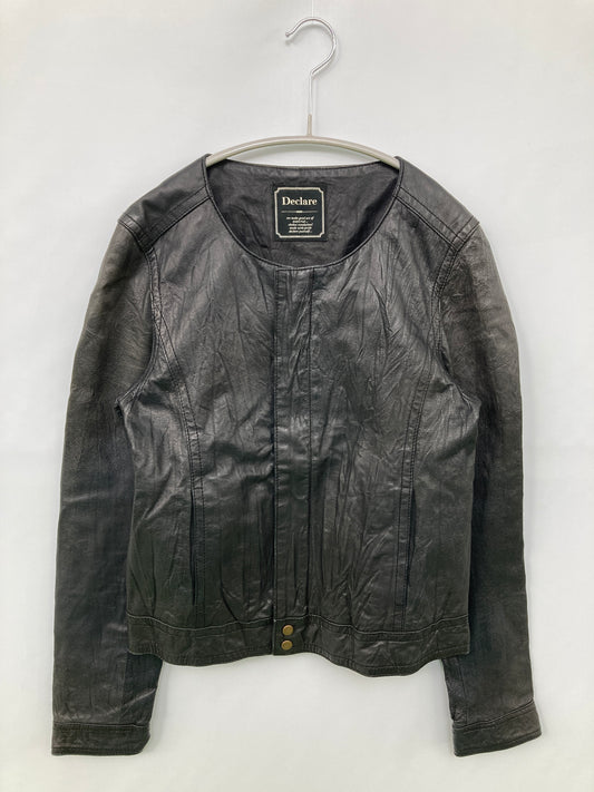 Declare/ディクラレ/レザージャケット/ジャケット/アウター/ブラック