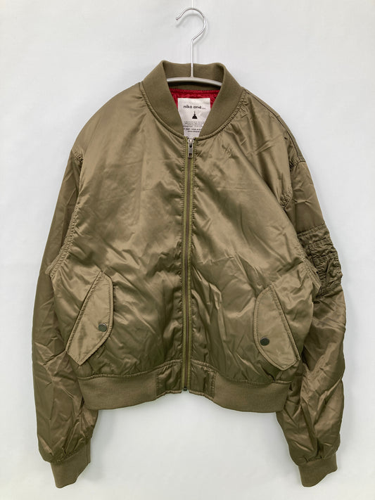 niko and.../ニコアンド/MA-1/ジャケット/アウター/カーキ