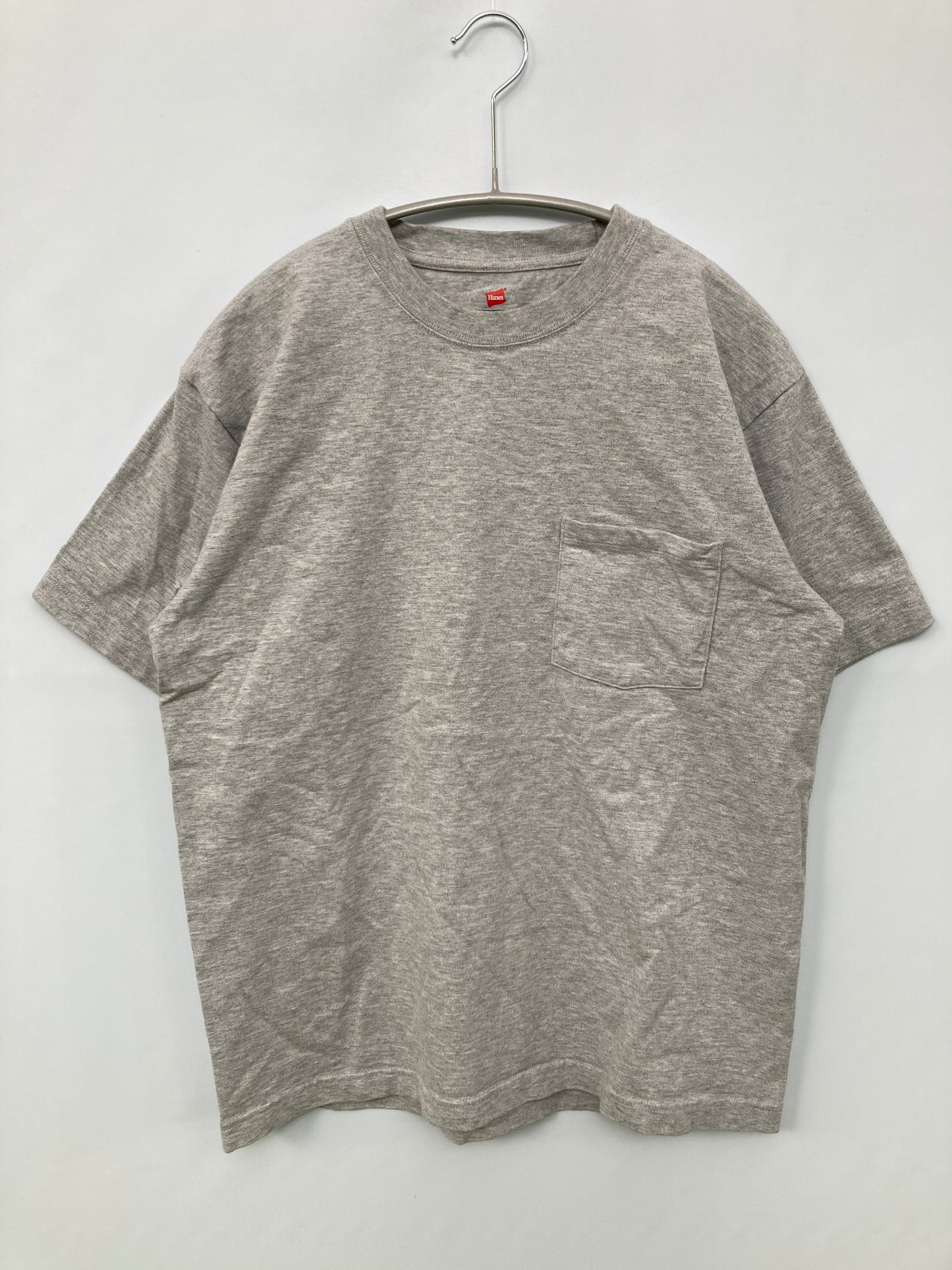 Hanes/ヘインズ/Tシャツ/カットソー/トップス/グレー/M