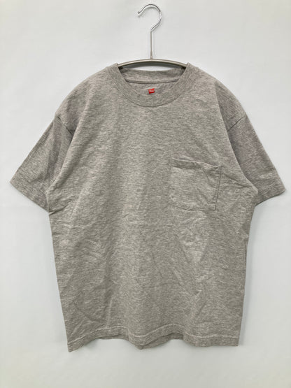 Hanes/ヘインズ/Tシャツ/カットソー/トップス/グレー/M