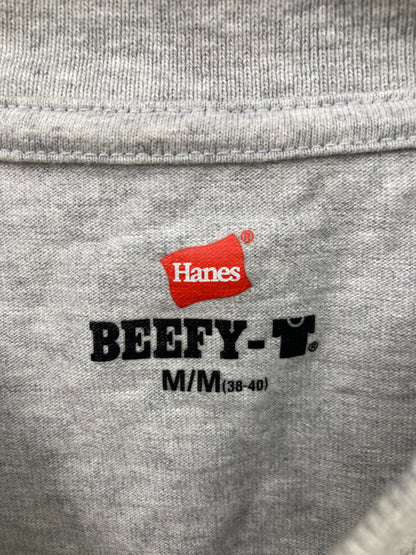 Hanes/ヘインズ/Tシャツ/カットソー/トップス/グレー/M