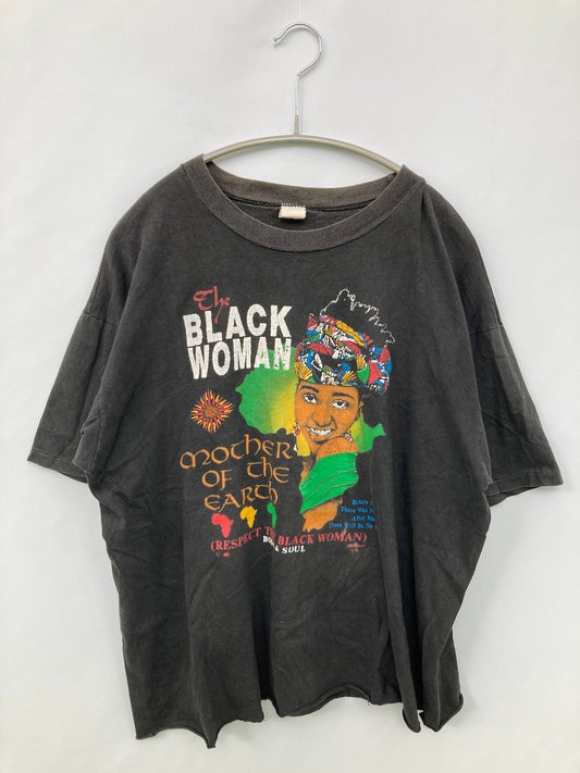 Tシャツ/カットソー/トップス/ブラック