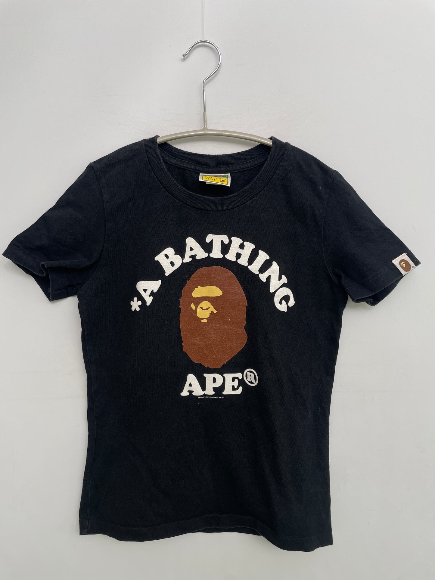 BAPE/ベイプ/Tシャツ/カットソー/トップス/ブラック/2XS