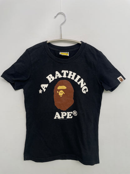BAPE/ベイプ/Tシャツ/カットソー/トップス/ブラック/2XS