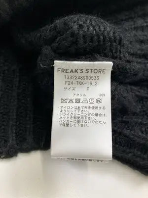 FREAK'S STORE/フリークスストア/ニット/セーター/トップス/ブラック/F