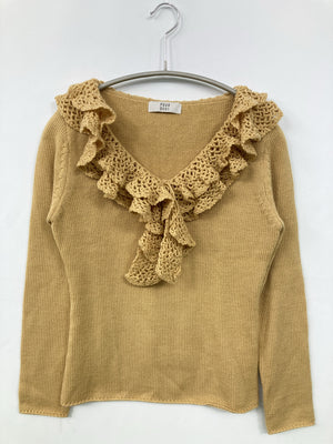 POUR QUOI/ニット/セーター/トップス/ベージュ/38