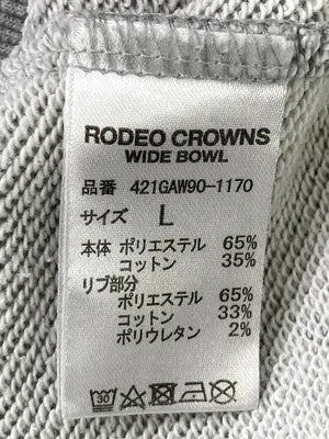 RODEO CROWNS/ロデオクラウンズ/スウェット/トップス/グレー/L
