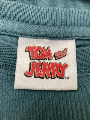 TOM and JERRY/トムアンドジェリー/Tシャツ/カットソー/トップス/グリーン/L