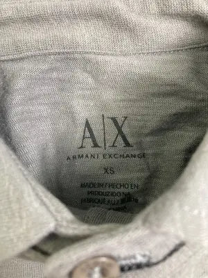 ARMANI EXCHANGE/アルマーニエクスチェンジ/ポロシャツ/トップス/グレー/XS