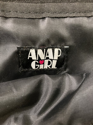 ANAP GIRL/メッセンジャーバッグ/バッグ/ブラック