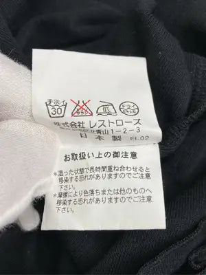 L `EST ROSE/レストローズ/Tシャツ/カットソー/トップス/ブラック/2