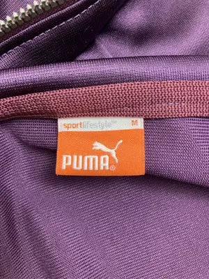 PUMA/プーマ/ジャージ/トラックジャケット/トップス/パープル/M