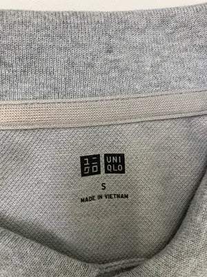 UNIQLO/ユニクロ/ポロシャツ/トップス/グレー/S