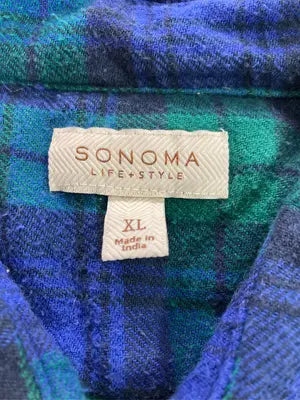 SONOMA/ソノマ/シャツ/ブラウス/トップス/ブルー/XL