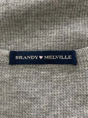 BRANDY MELVILLE/ブランディーメルビル/タンクトップ/トップス/グレー/160/84A
