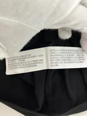 ZARA/ザラ/Tシャツ/カットソー/トップス/ブラック/USA M