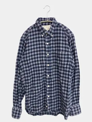 無印良品/ムジルシリョウヒン/シャツ/ブラウス/トップス/ネイビー/M