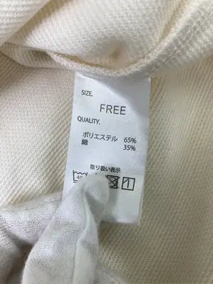 MONO-MART/モノマート/ポロシャツ/トップス/アイボリー/FREE