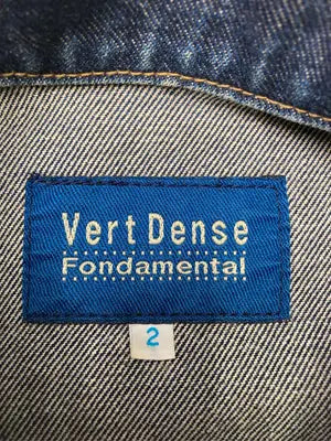 VertDense/デニムジャケット/ジャケット/アウター/ネイビー/2