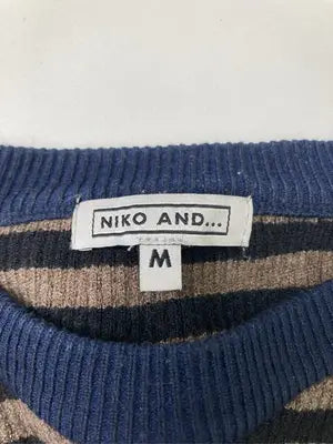 niko and .../ニコアンド/ニット/セーター/トップス/ブラウン/M