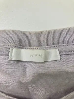 WYM/ウィムバイリドム/Tシャツ/カットソー/トップス/パープル/M