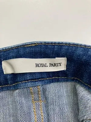 ROYAL PARTY/ロイヤルパーティー/デニムパンツ/パンツ/ネイビー/M