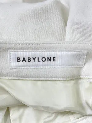 BABYLONE/バビロン/スラックス/パンツ/アイボリー/36