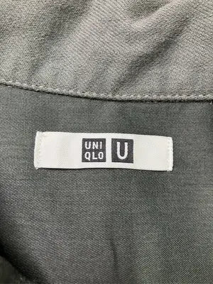 UNIQLO U/ユニクロユー/シャツ/ブラウス/トップス/ブラック/L