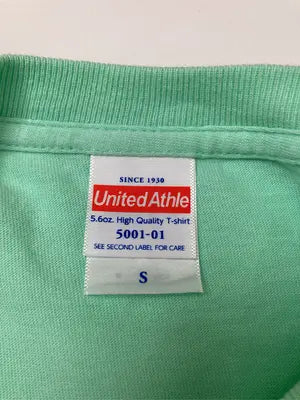 United Athle/ユナイテッドアスレ/Tシャツ/カットソー/トップス/ライトグリーン/S