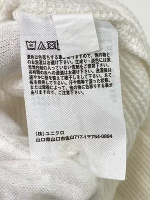 UNIQLO/ユニクロ/Tシャツ/カットソー/トップス/ホワイト/M