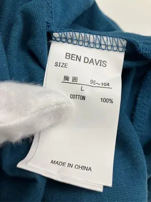 BEN DAVIS/ベンデイビス/Tシャツ/カットソー/トップス/ブルー/L