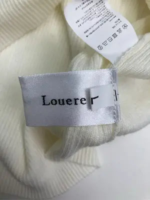 Louere/ルエレ/ニット/セーター/トップス/アイボリー/L