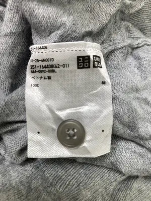 UNIQLO/ユニクロ/カーディガン/ボレロ/トップス/グレー/XL