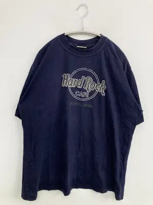 Hard Rock/ハードロック/Tシャツ/カットソー/トップス/ネイビー/X LARGE