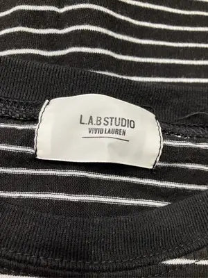L.A.B STUDIO/ラボスタジオ/Tシャツ/カットソー/トップス/ブラック