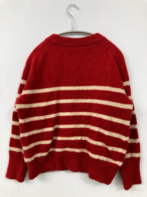 nofl/ニット/セーター/トップス/レッド/M-L