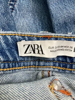 ZARA/ザラ/デニムパンツ/パンツ/ブルー/EUR 36/USA 4/MEX 26