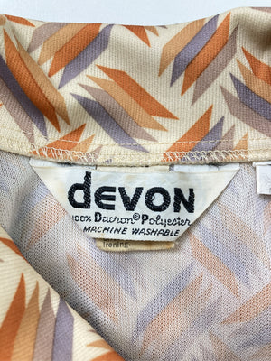 DEVON/シャツ/ブラウス/トップス/オレンジ