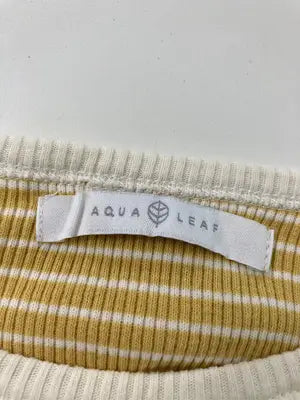 AQUALEAF/アクアリーフ/Tシャツ/カットソー/トップス/イエロー/F