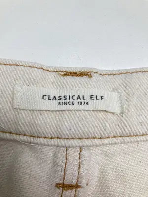 CLASSICAL ELF/クラシカルエルフ/デニムパンツ/パンツ/ホワイト/M